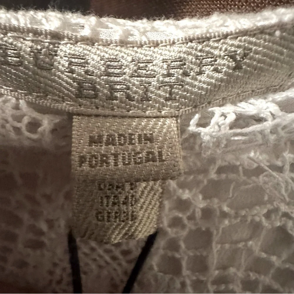 NWT Burberry White Floral Lace Lined Cotton Silk Women’s Skirt size‎ 6 reg $550